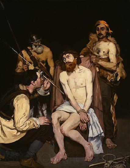 Edouard Manet Die Verspottung Christi Spain oil painting art